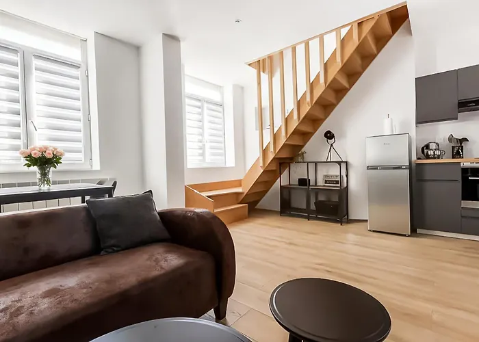 Duplex, Le Cycle, Clair, Calme, Parfait A 2 Apartament *