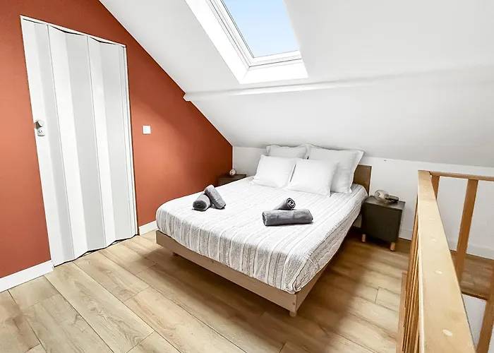 Duplex, Le Cycle, Clair, Calme, Parfait A 2 Apartament Marly (Nord)